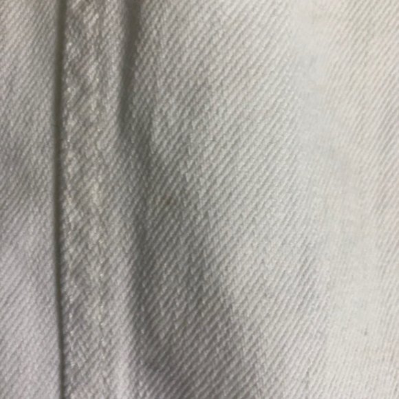 J. Crew Women's White Denim Jacket, L - Picture 7 of 7